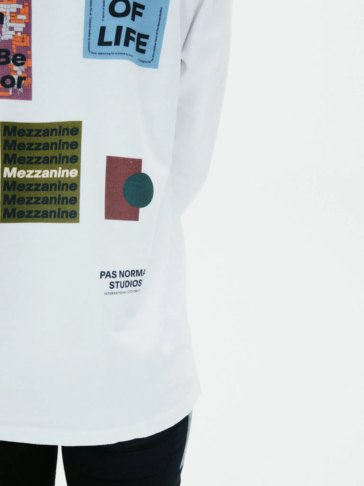 PAS NORMAL STUDIOS TKO Off Race Long Sleeve Tshirt AW24 - White - Image 5