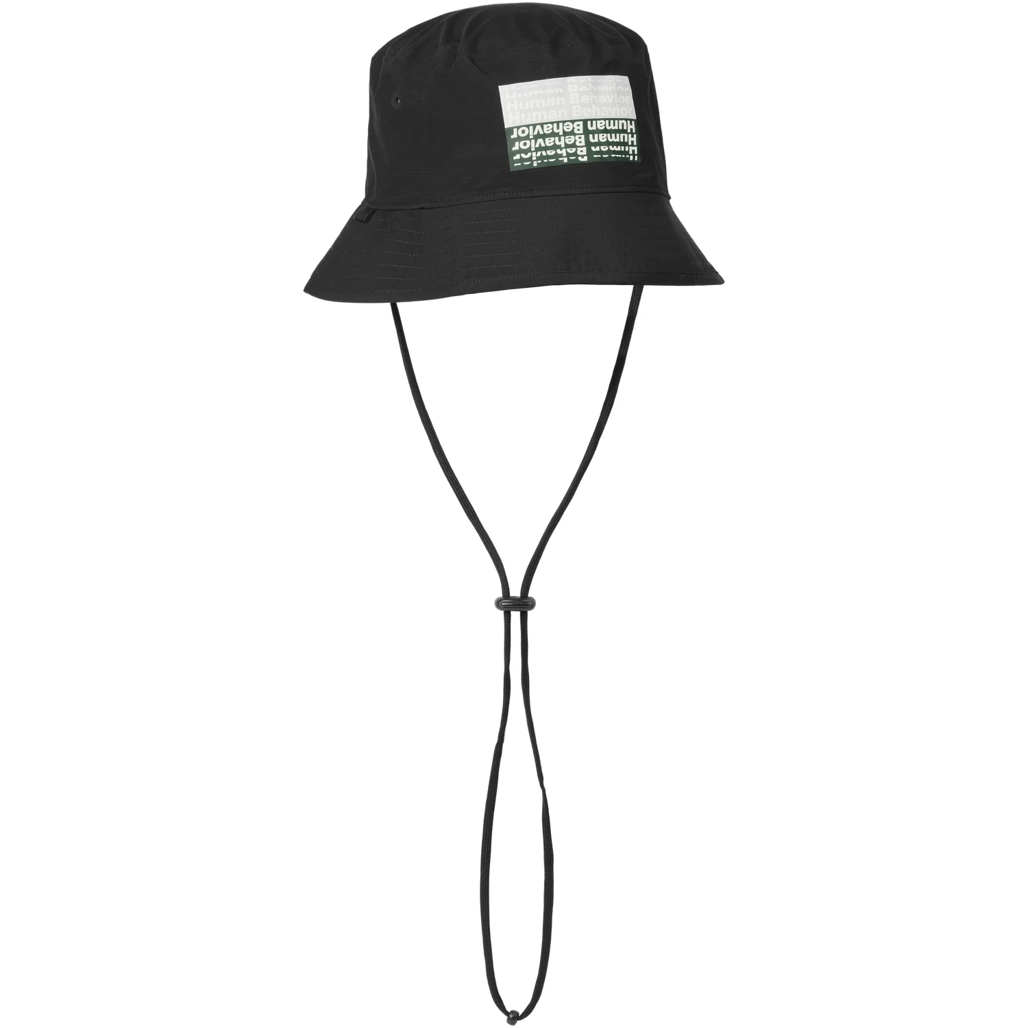 PAS NORMAL STUDIOS TKO Off Race Shield Bucket Hat AW24 - Black - Image 2