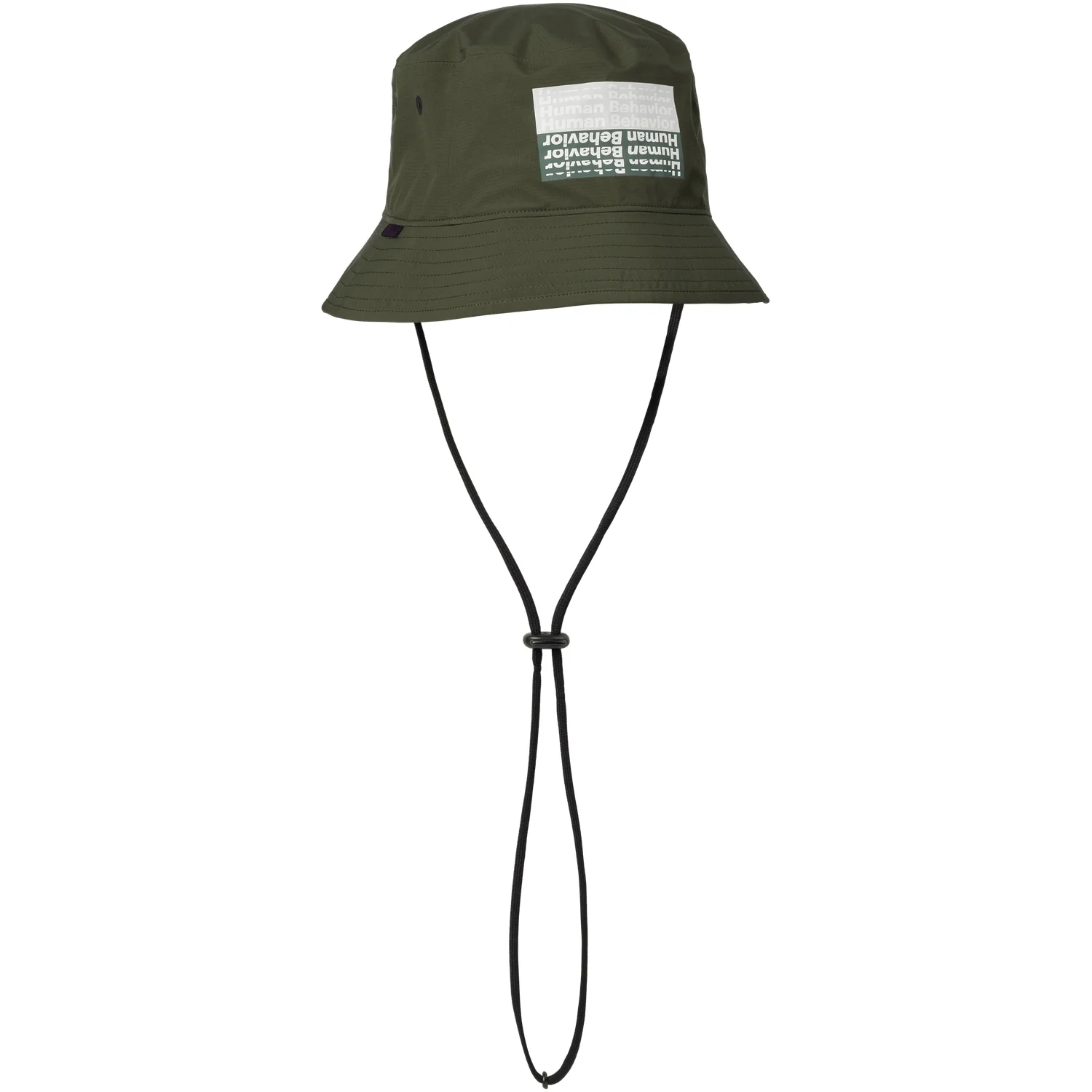 PAS NORMAL STUDIOS TKO Off Race Shield Bucket Hat AW24 - Olive - Image 2