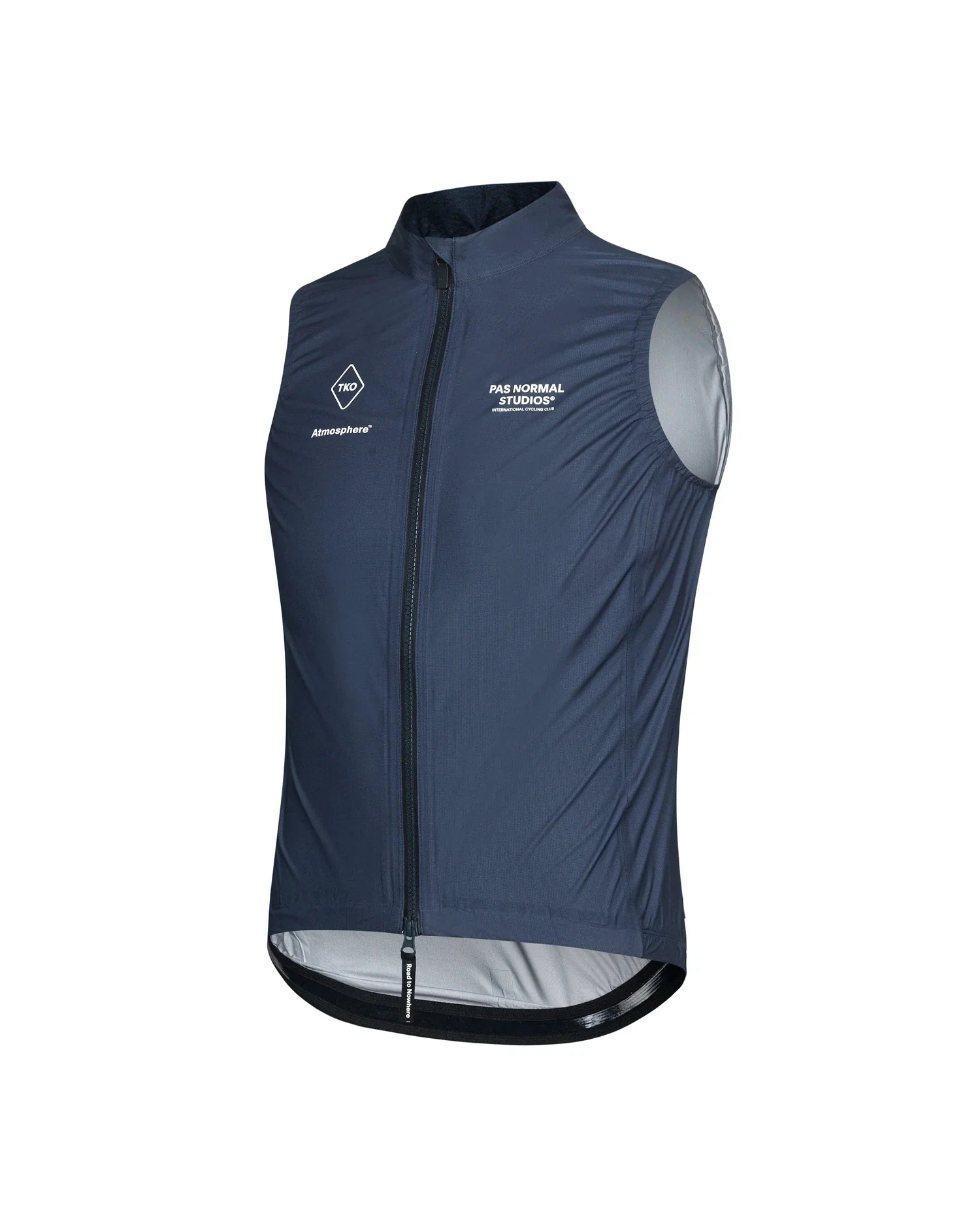 PAS NORMAL STUDIOS TKO Rain Gilet AW22 - Navy - Image 3