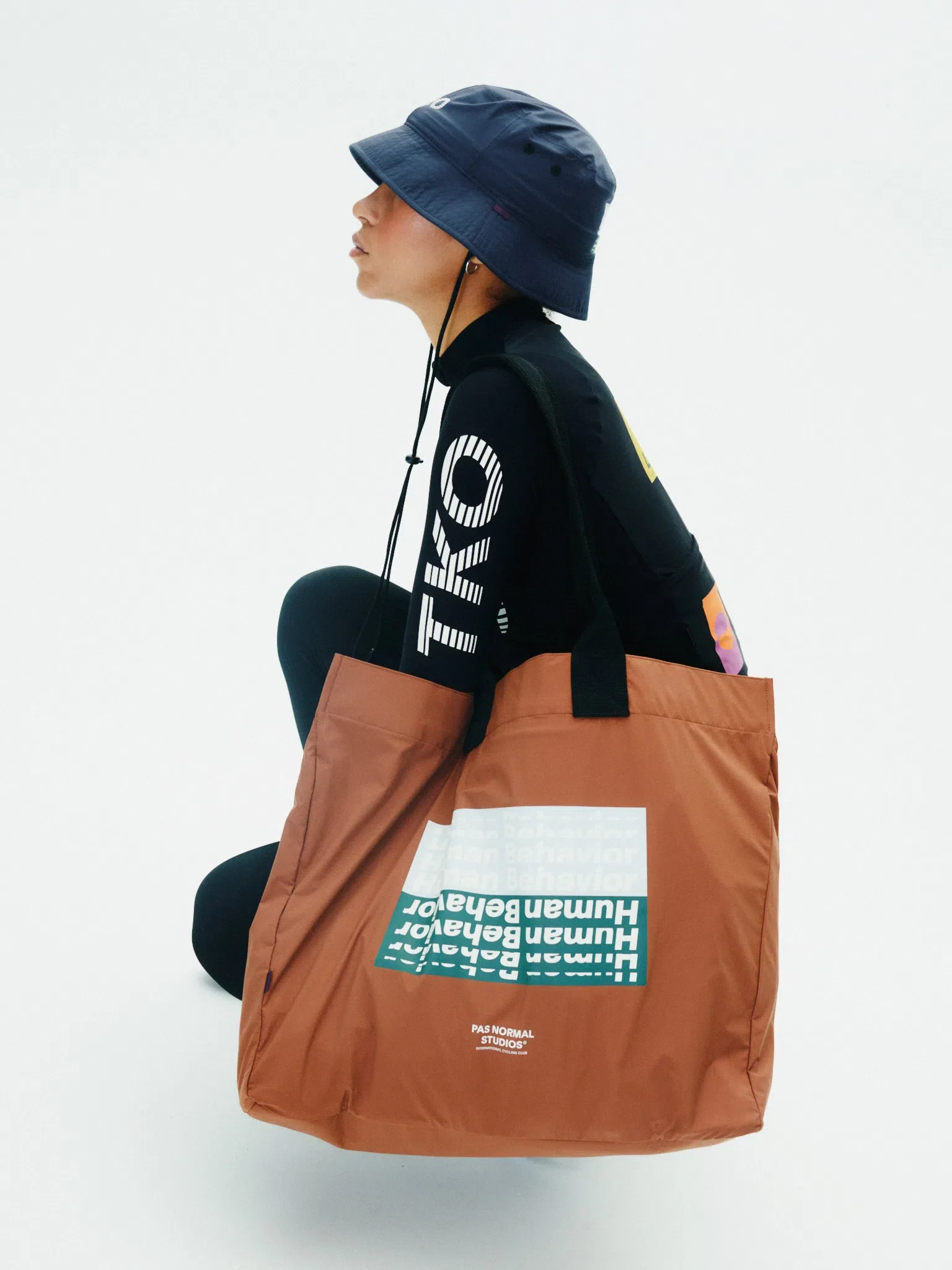 PAS NORMAL STUDIOS TKO Shield Tote Bag AW24 - Hazel - Image 4