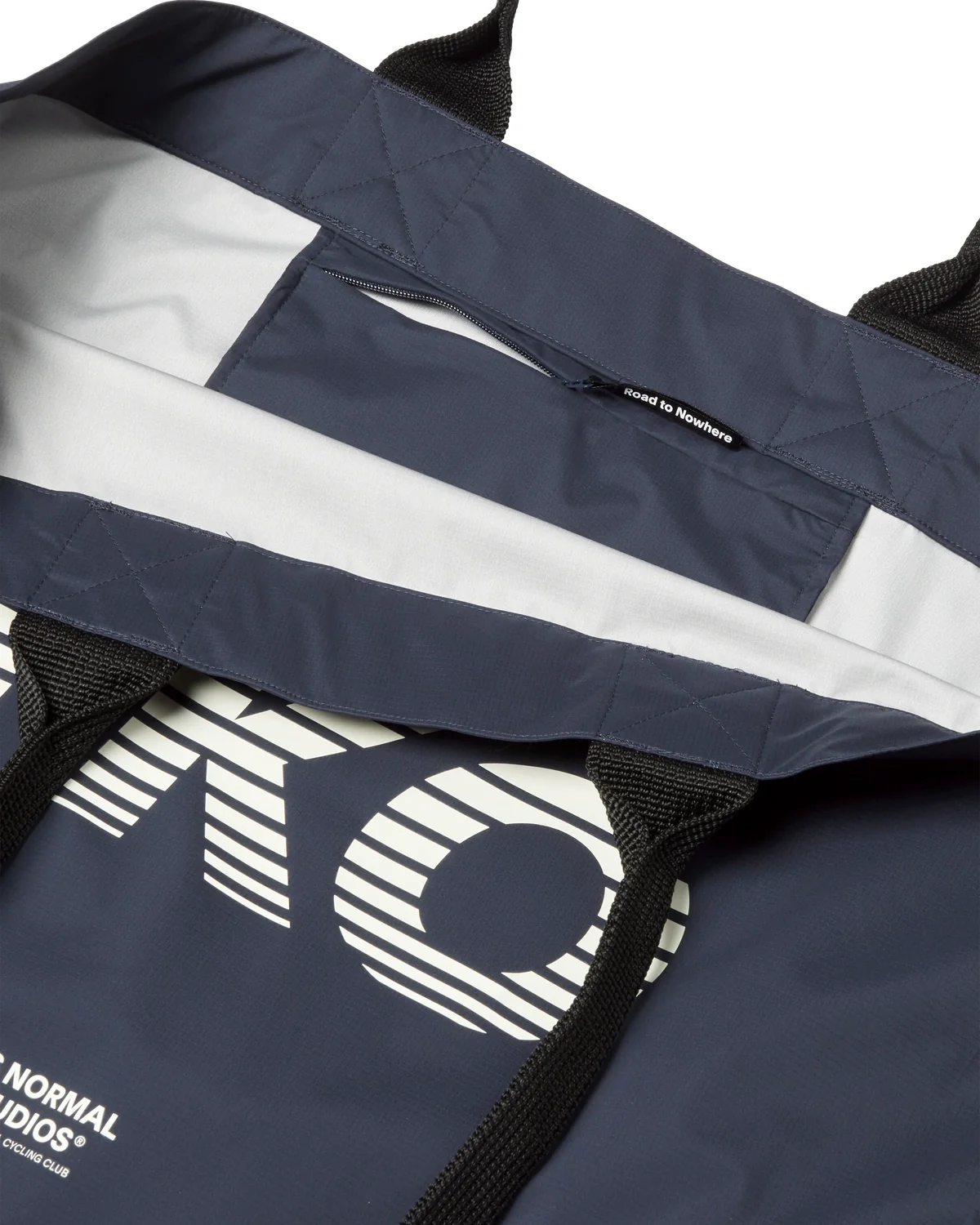 PAS NORMAL STUDIOS TKO Shield Tote Bag AW24 - Navy - Image 3