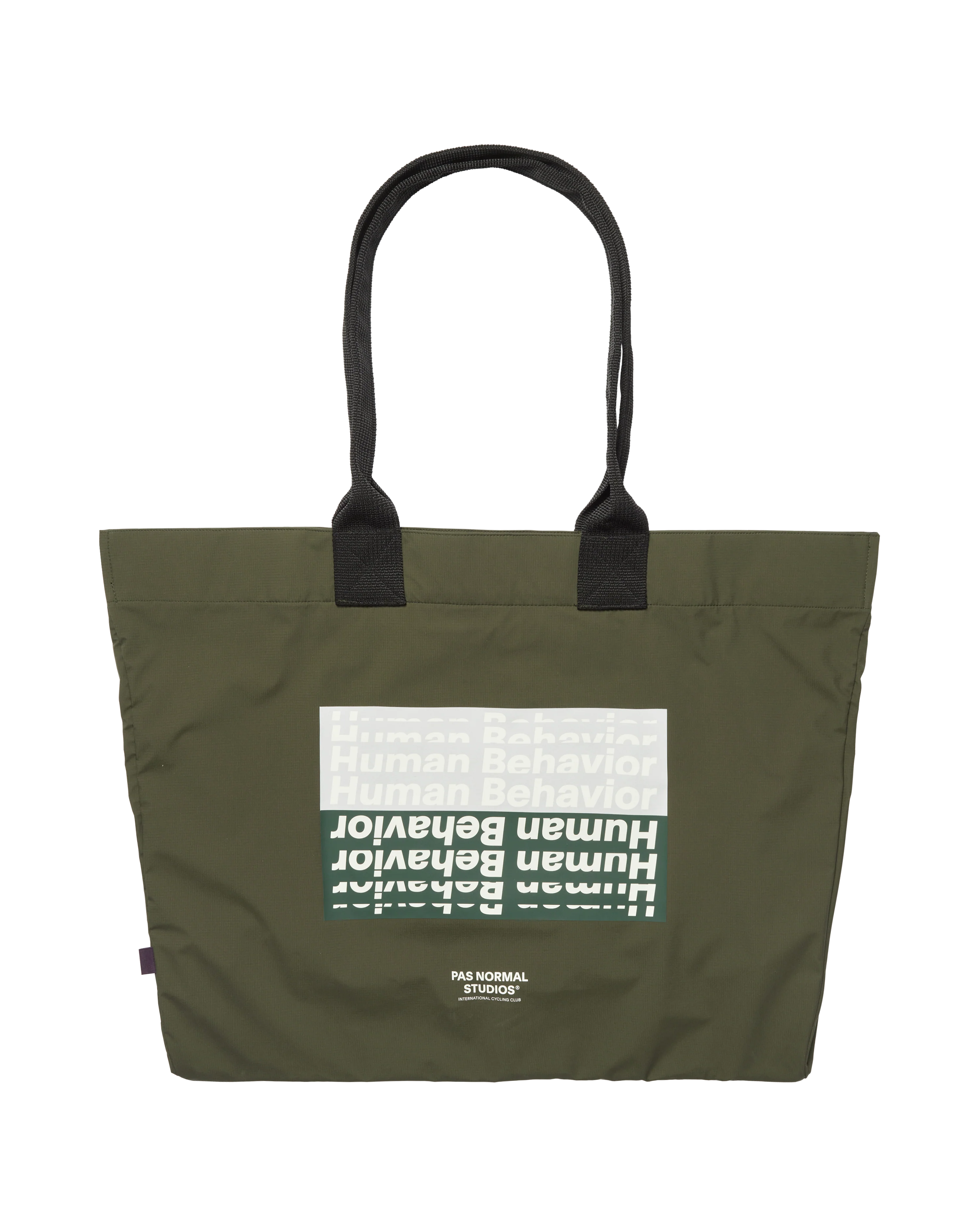PAS NORMAL STUDIOS TKO Shield Tote Bag AW24 - Olive - Image 2