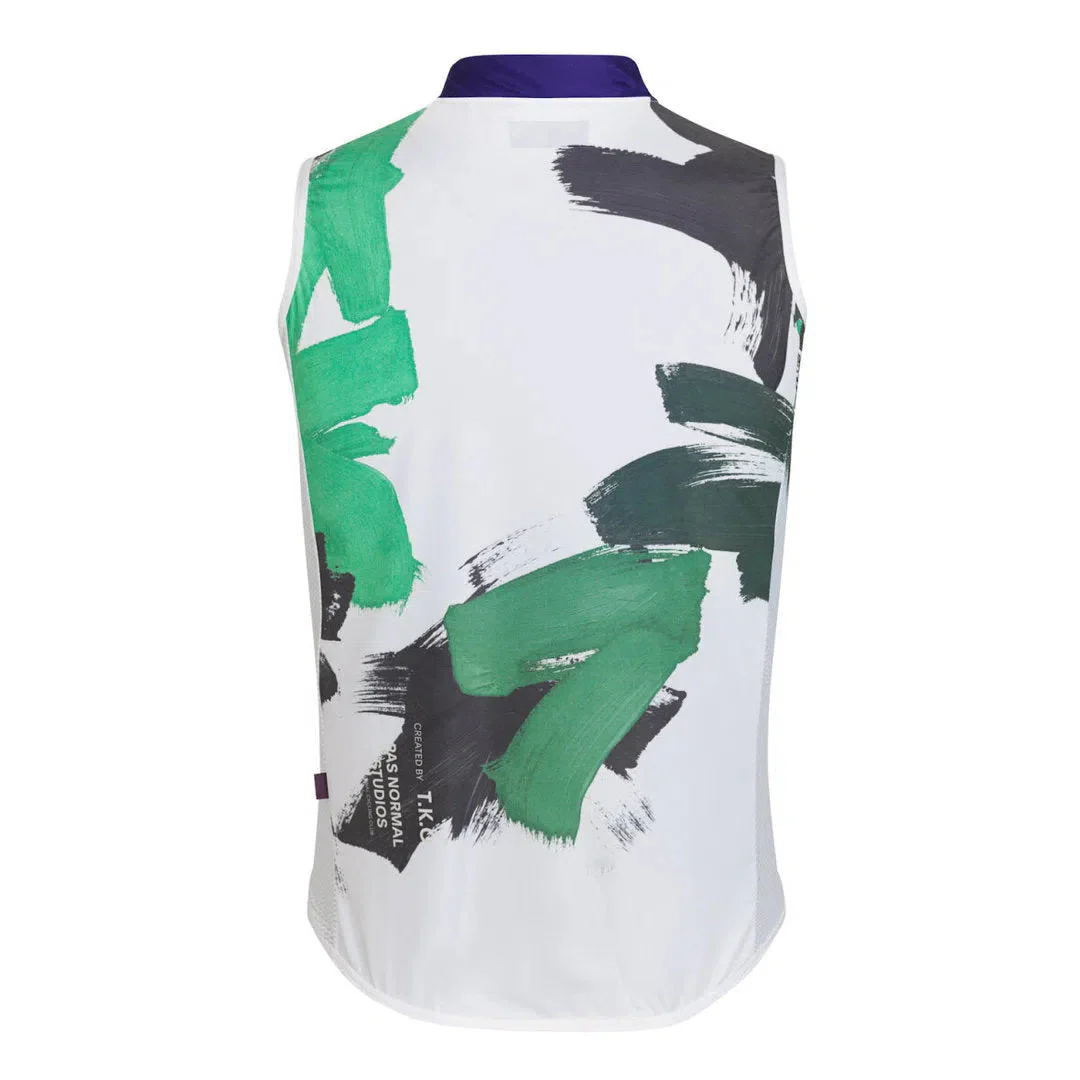 PAS NORMAL STUDIOS TKO Stow Away Gilet 2021 - White - Image 9
