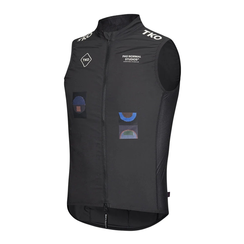 PAS NORMAL STUDIOS TKO Mechanism Stow Away Gilet SS24 - Charcoal - Image 3
