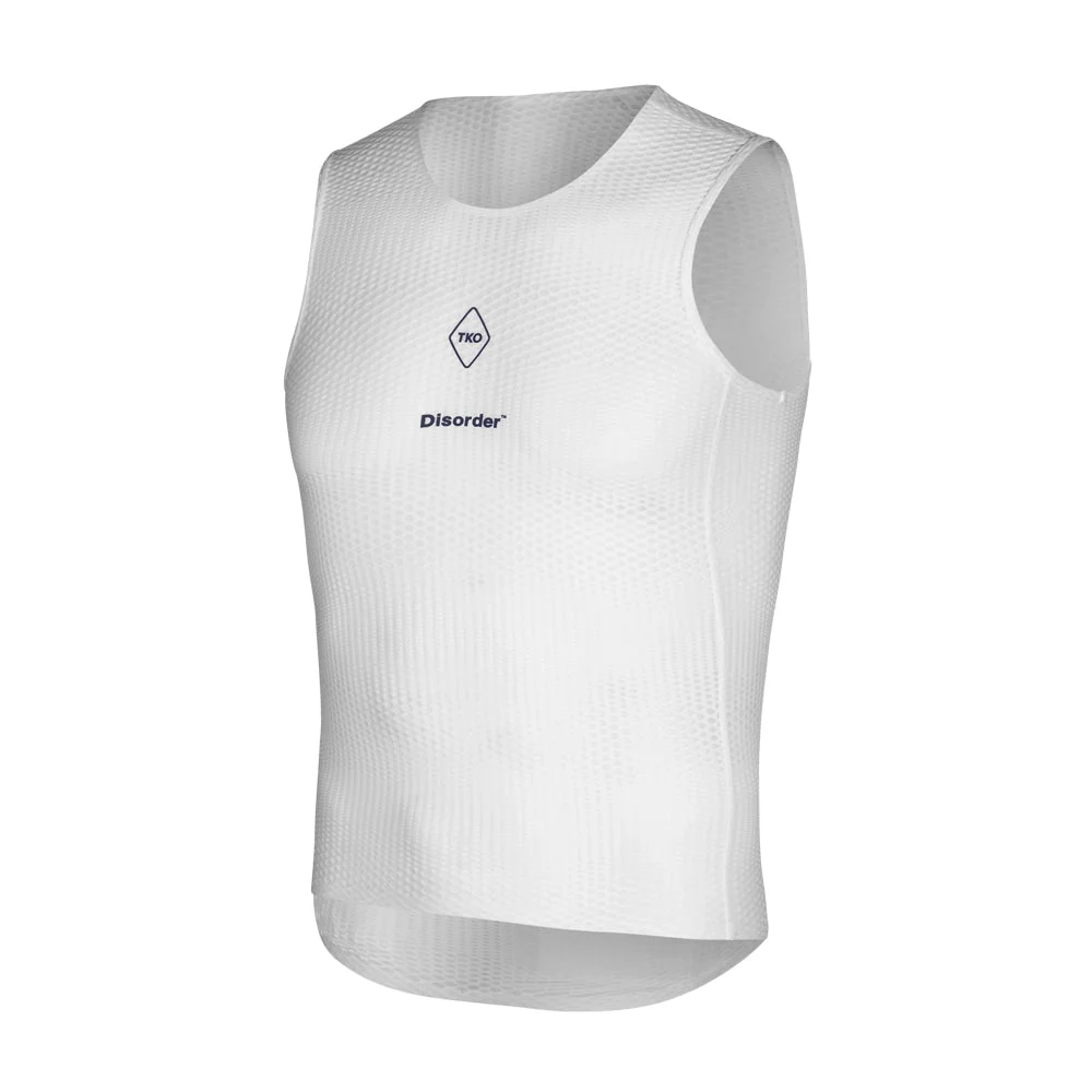 PAS NORMAL STUDIOS TKO Disorder Summer Sleeveless Baselayer 2023 - White - Image 3