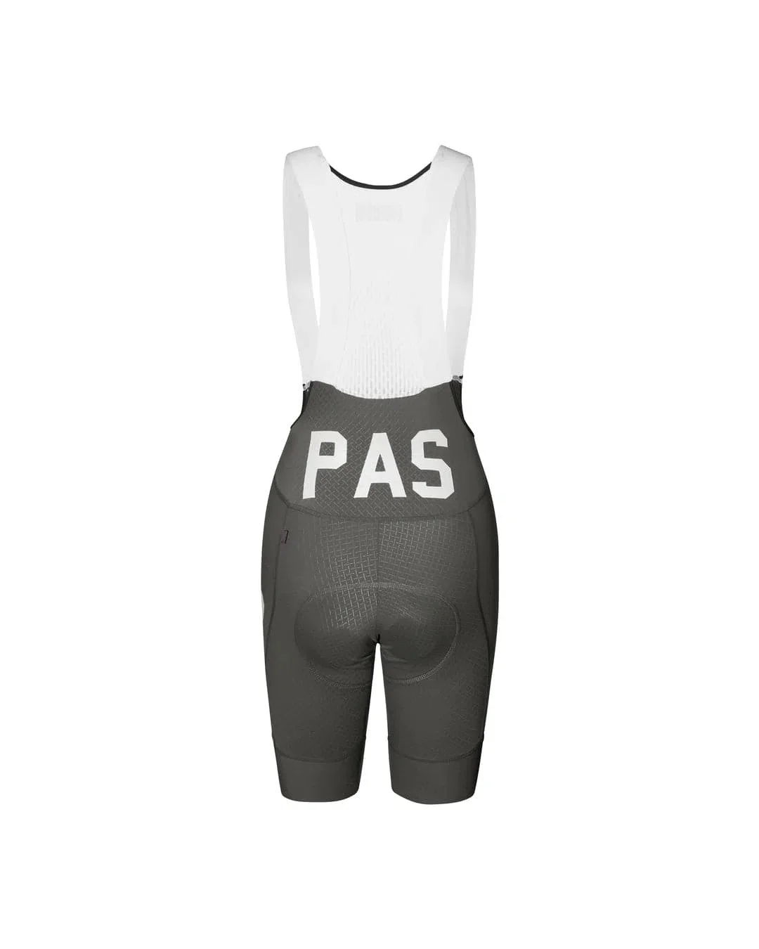 PAS NORMAL STUDIOS TKO Women Bib Shorts 2022 - Dark Grey - Image 2