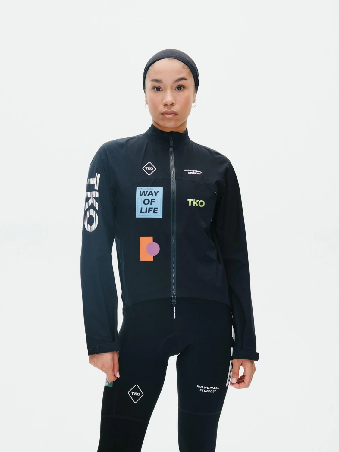 PAS NORMAL STUDIOS TKO Women Essential Shield Jacket AW24 - Black - Image 5