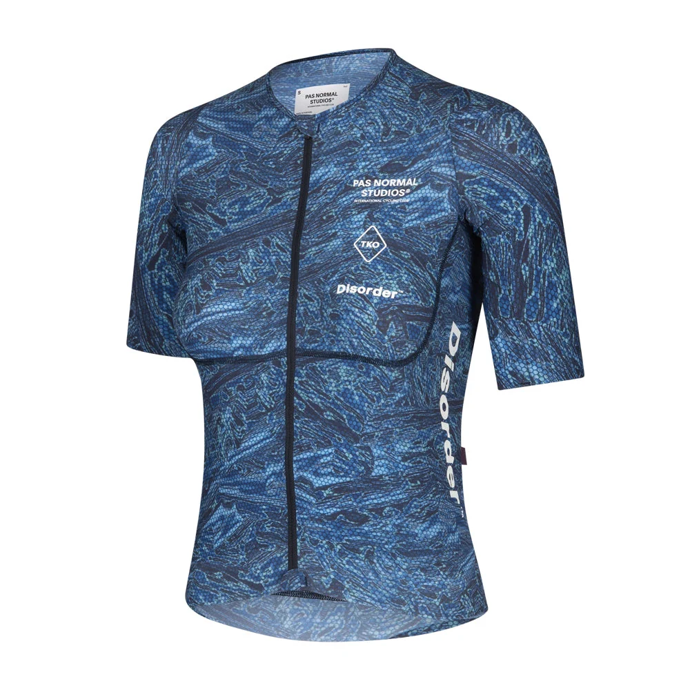 PAS NORMAL STUDIOS TKO Disorder Mechanism Pro Women Jersey 2023 - Blue Beehive - Image 3