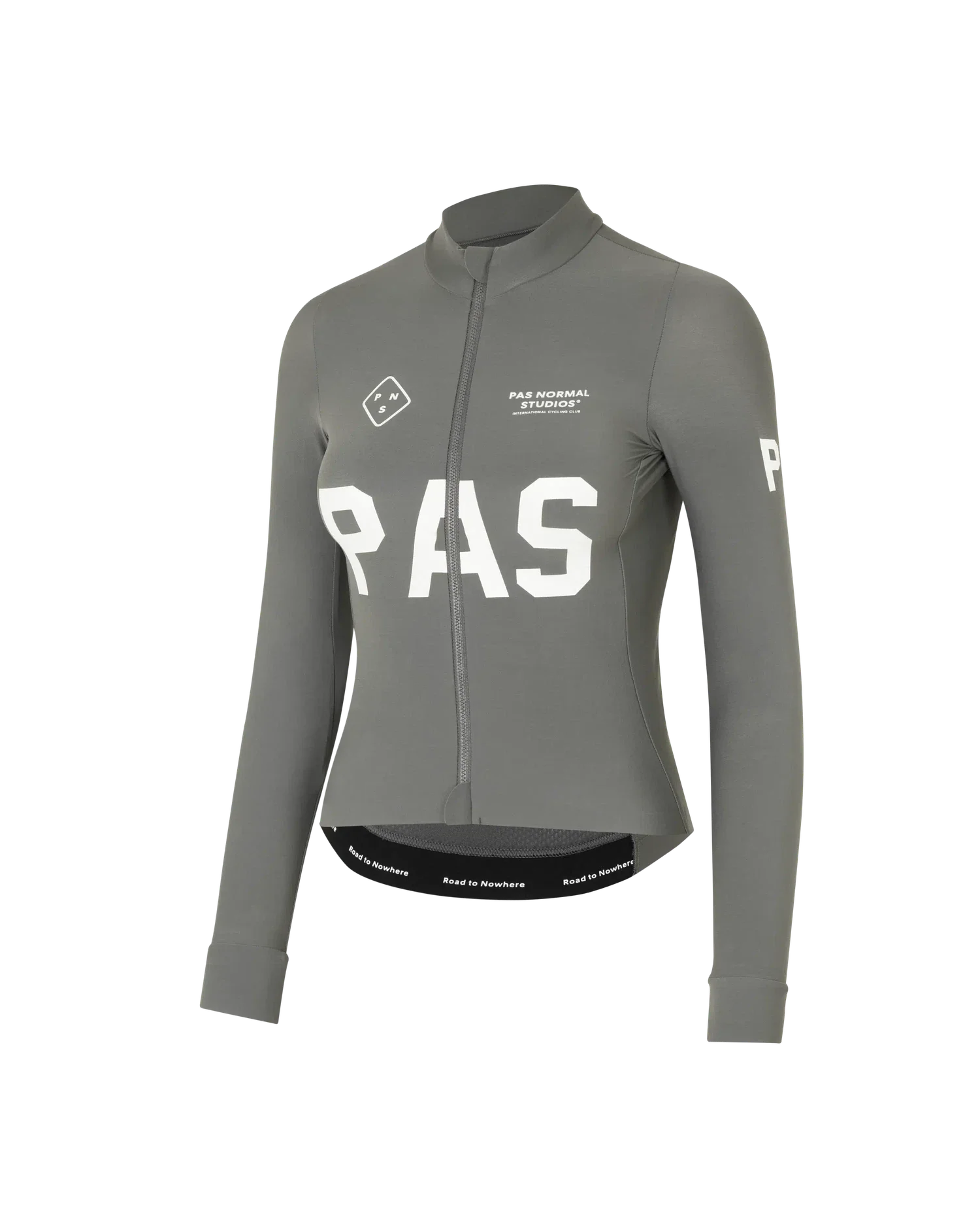 PAS NORMAL STUDIOS PAS Women Long Sleeve Jersey AW22 - Dark Grey - Image 3
