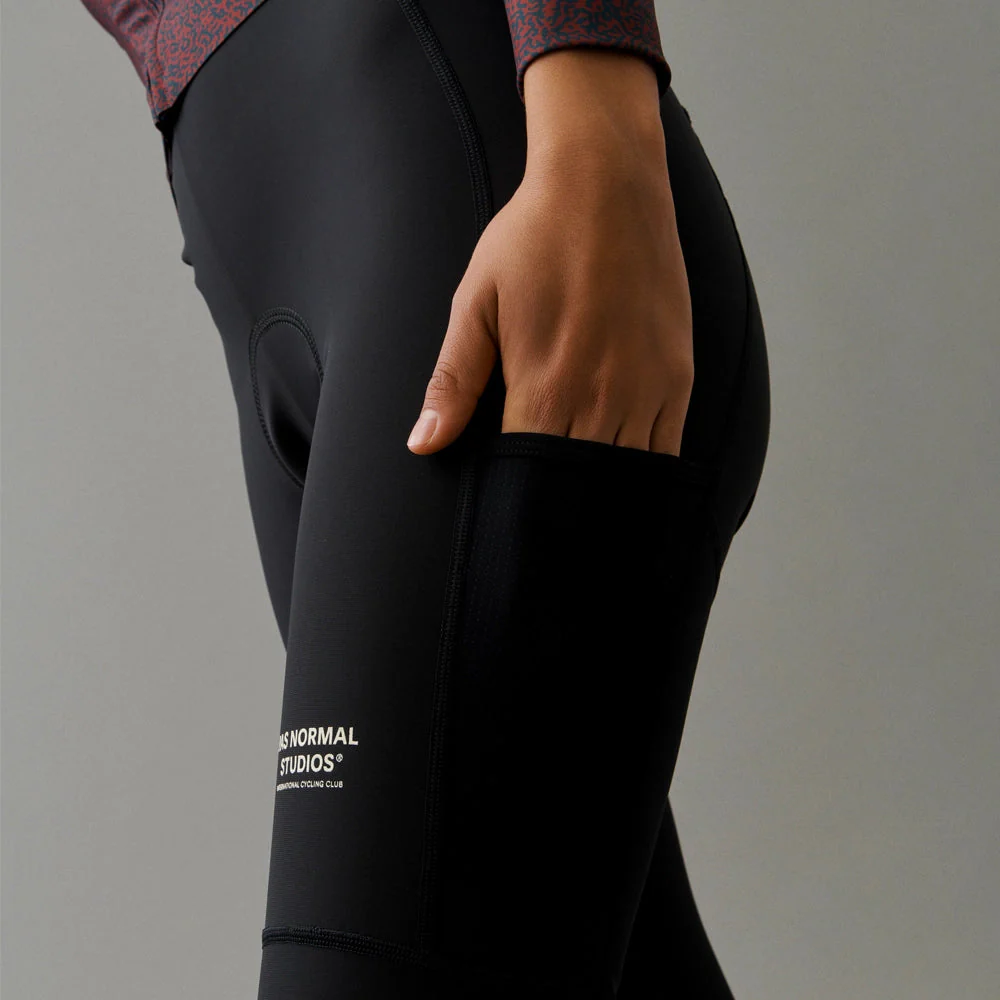 PAS NORMAL STUDIOS TKO Women Mechanism Deep Winter Long Bibs - Black Transmission - Image 7
