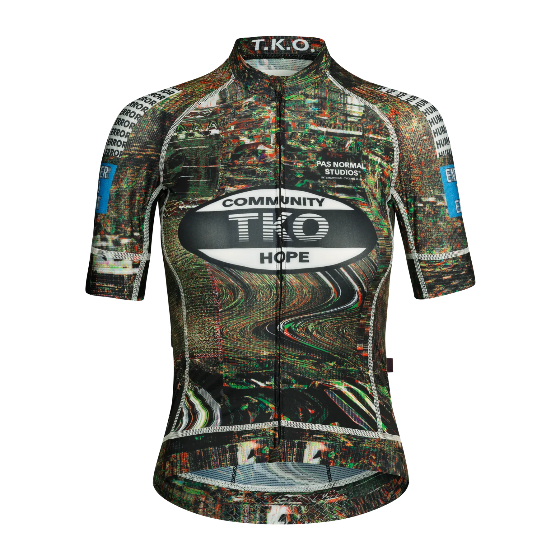 PAS NORMAL STUDIOS TKO Women Mechanism Jersey SS25 - Human Error Green