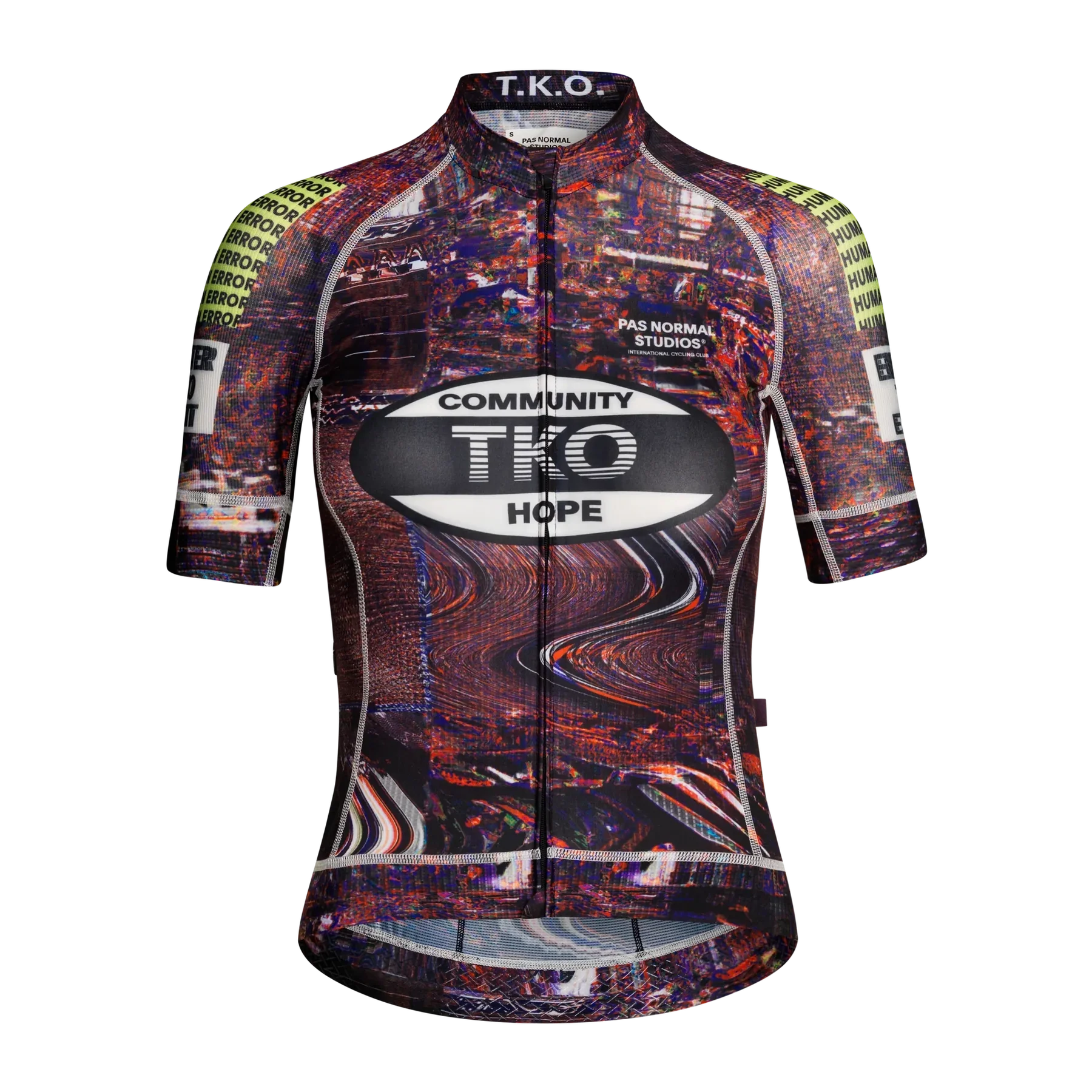 PAS NORMAL STUDIOS TKO Women Mechanism Jersey SS25 - Human Error Pink