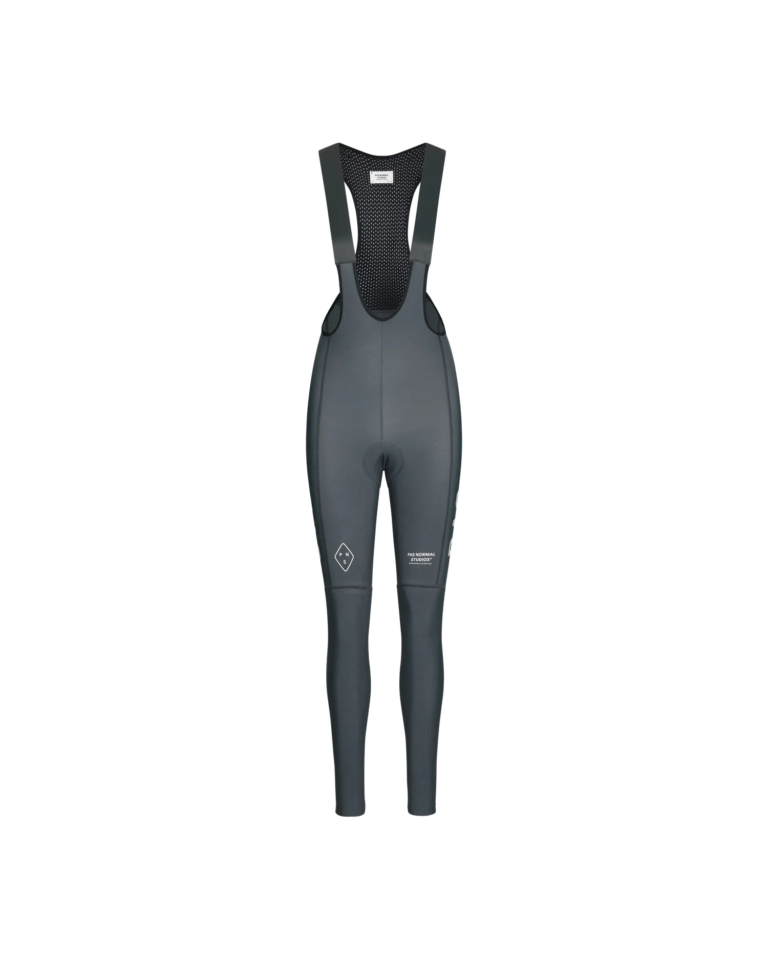 PAS NORMAL STUDIOS PAS Women Thermal Long Bib AW22 - Dark Grey