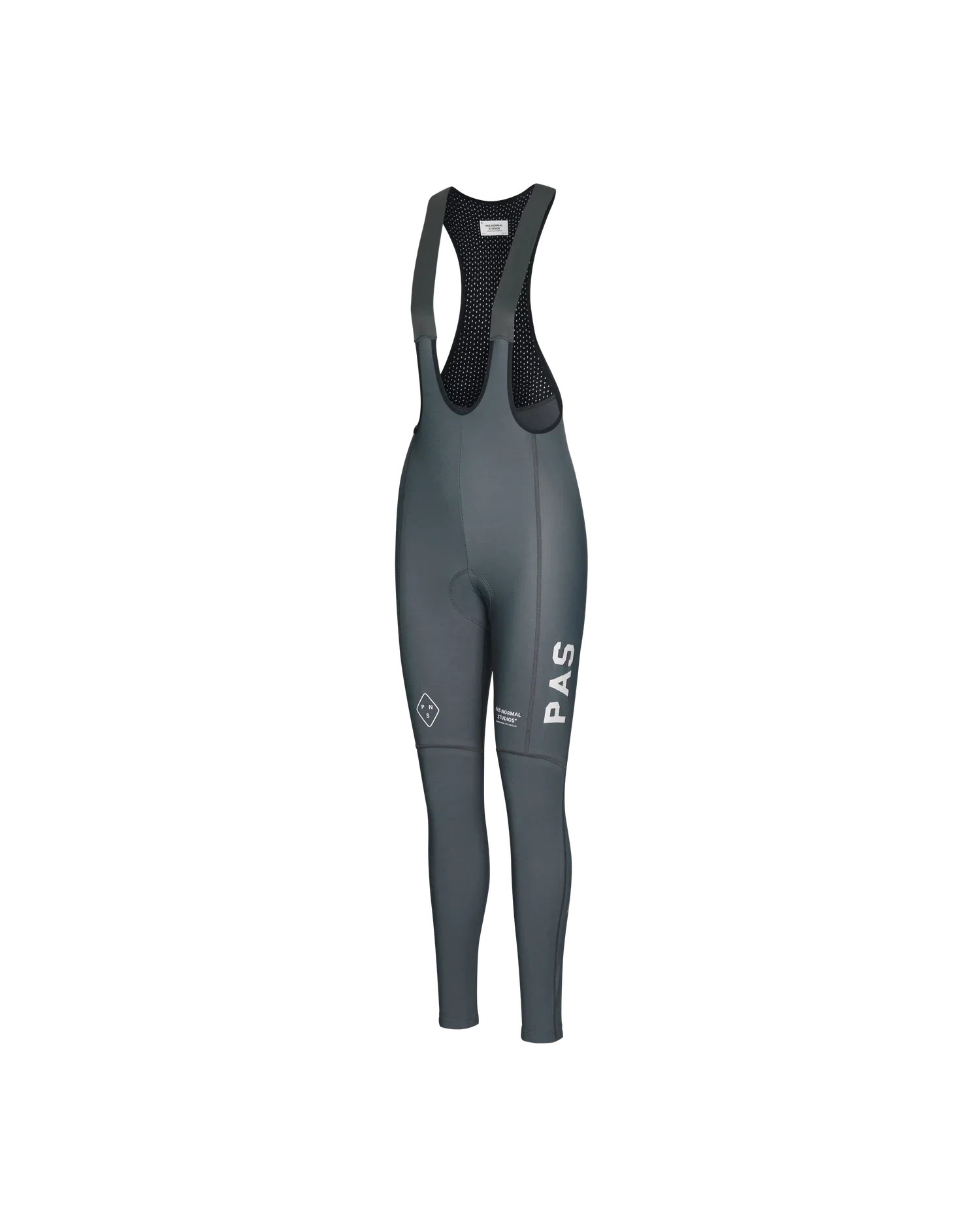 PAS NORMAL STUDIOS PAS Women Thermal Long Bib AW22 - Dark Grey - Image 3