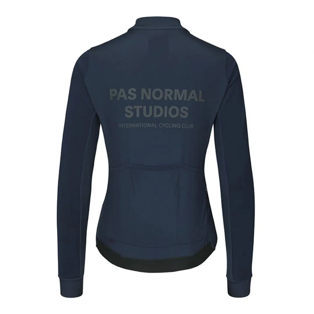 PAS NORMAL STUDIOS Mechanism Thermal Long Sleeve Women Jersey - Navy - Image 4