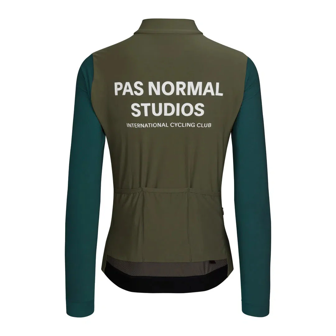 PAS NORMAL STUDIOS Mechanism Long Sleeve Women Jersey - Olive - Image 2