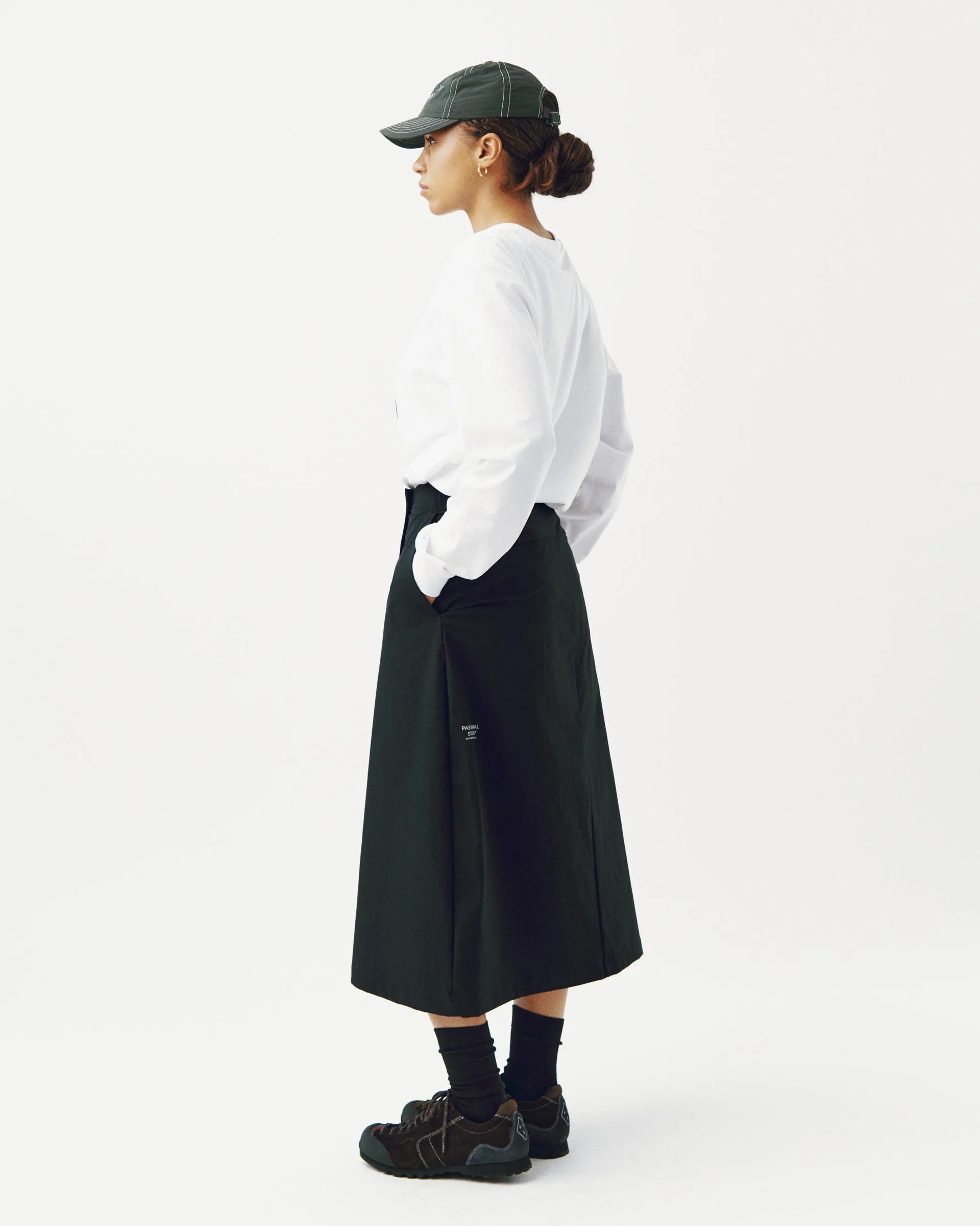 PAS NORMAL STUDIOS Women Off Race Tech Skirt - Black - Image 4