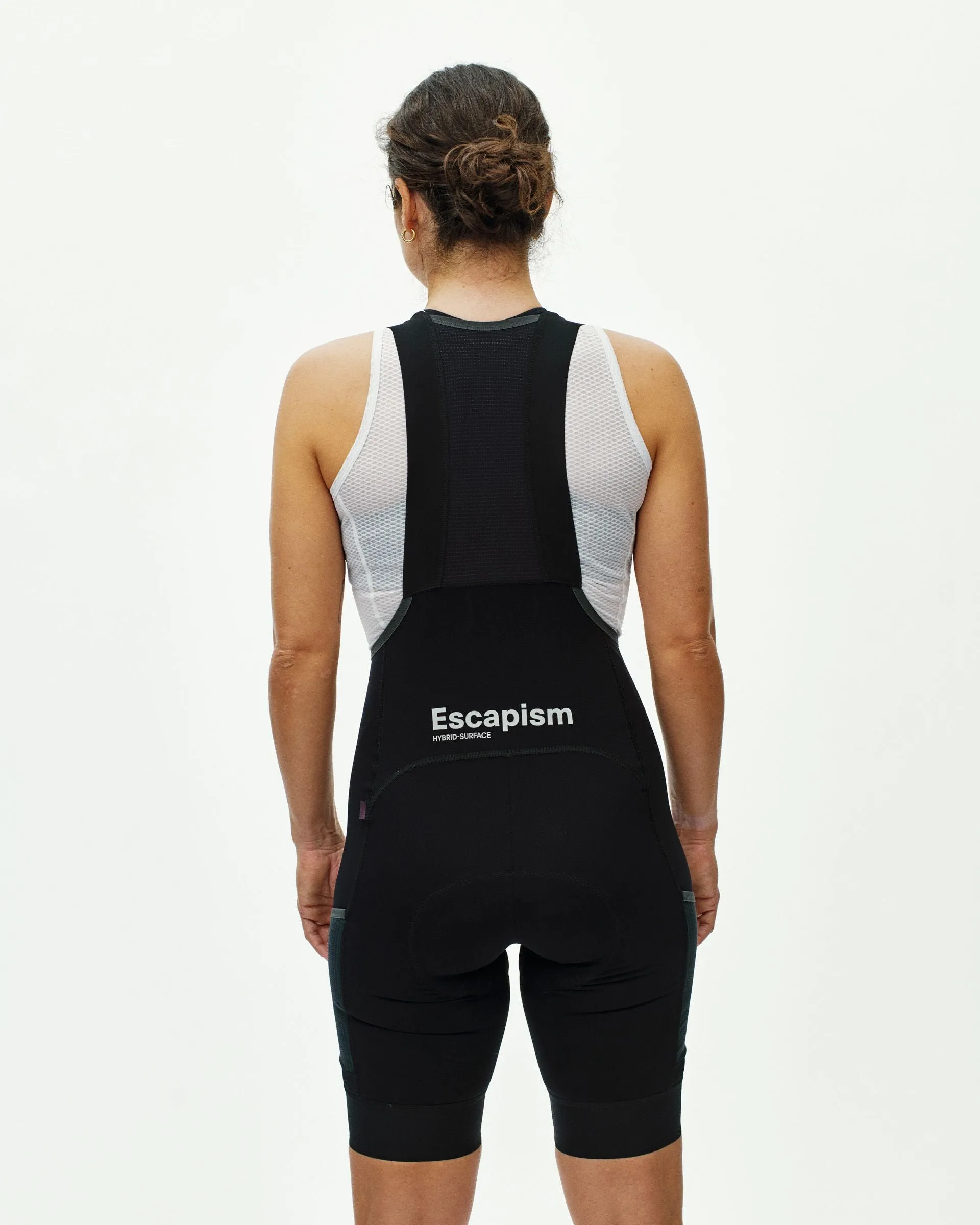 PAS NORMAL STUDIOS Women's Escapism Cargo Bibs - Black - Image 4