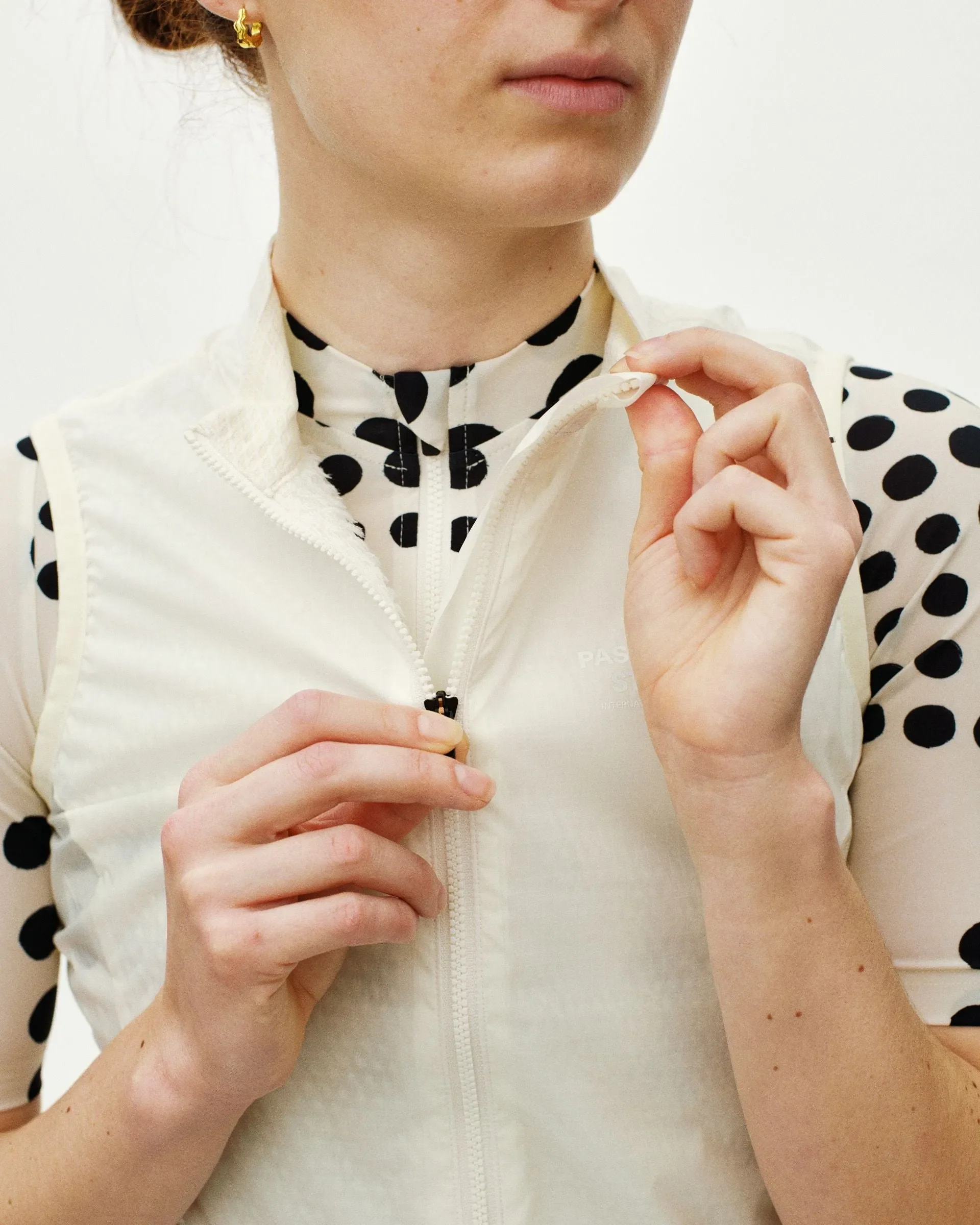 PAS NORMAL STUDIOS Women's Essential Insulated Gilet - Off White - Image 5