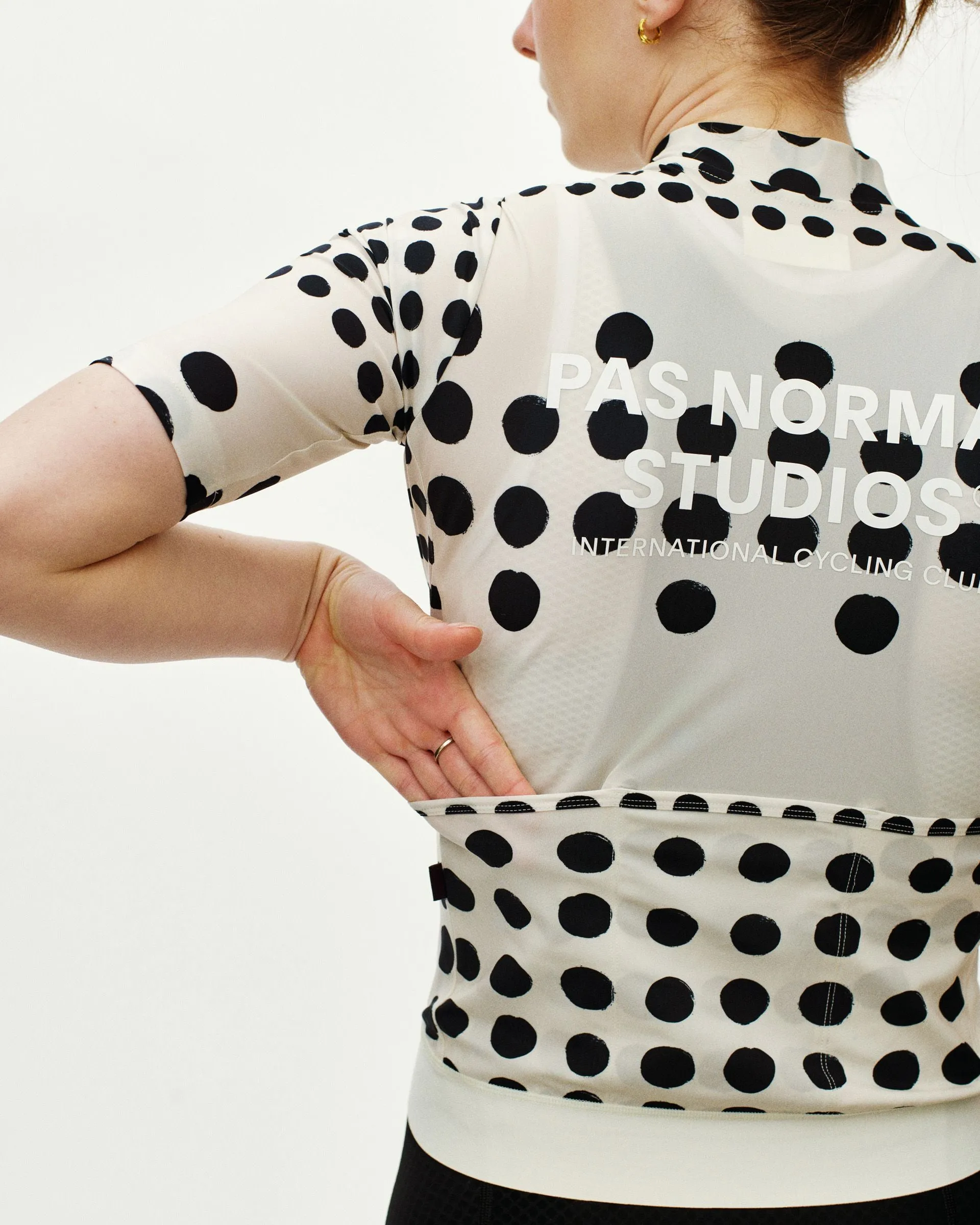 PAS NORMAL STUDIOS Essential Women Jersey - Dot Off White - Image 6