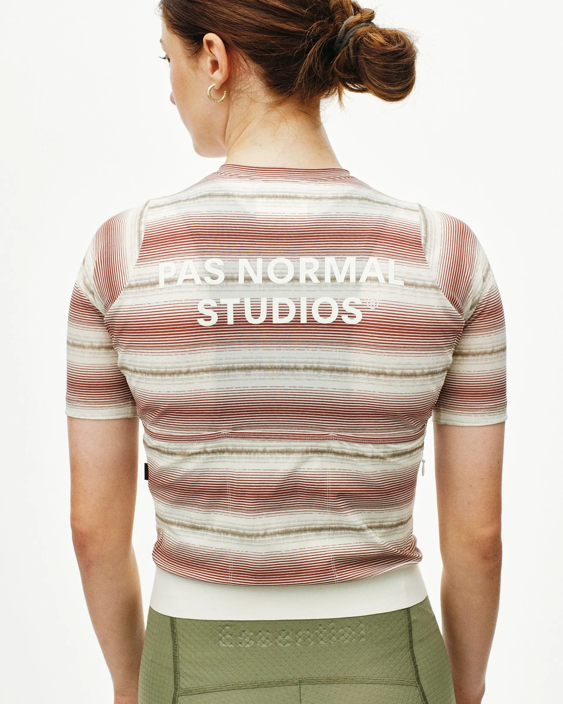 PAS NORMAL STUDIOS Women's Essential Jersey - Off White Stripe - Image 5