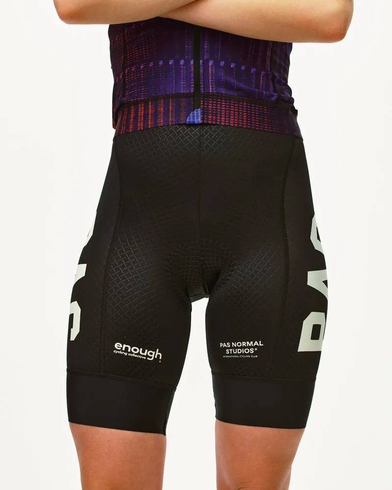 PAS NORMAL STUDIOS x ENOUGH Mechanism Women Bib Shorts - Black - Image 3