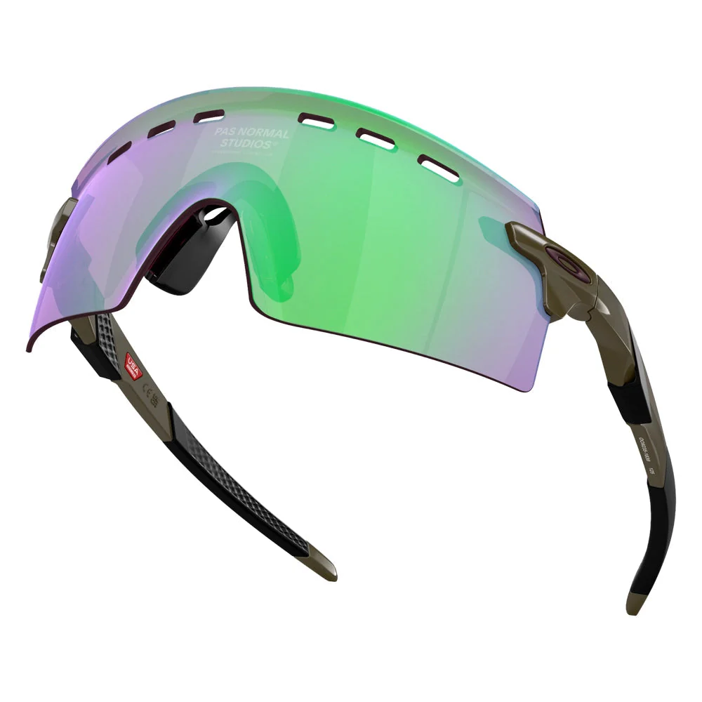 PAS NORMAL STUDIOS X OAKLEY  Encoder Strike Vented Eyewear - Black Olive Prizm Jade - Image 3