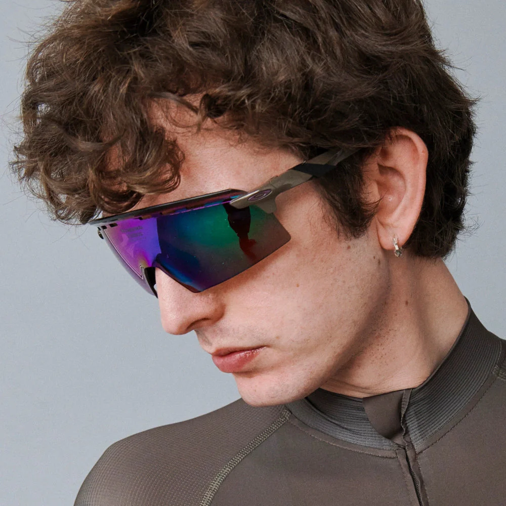 PAS NORMAL STUDIOS X OAKLEY  Encoder Strike Vented Eyewear - Black Olive Prizm Jade - Image 4