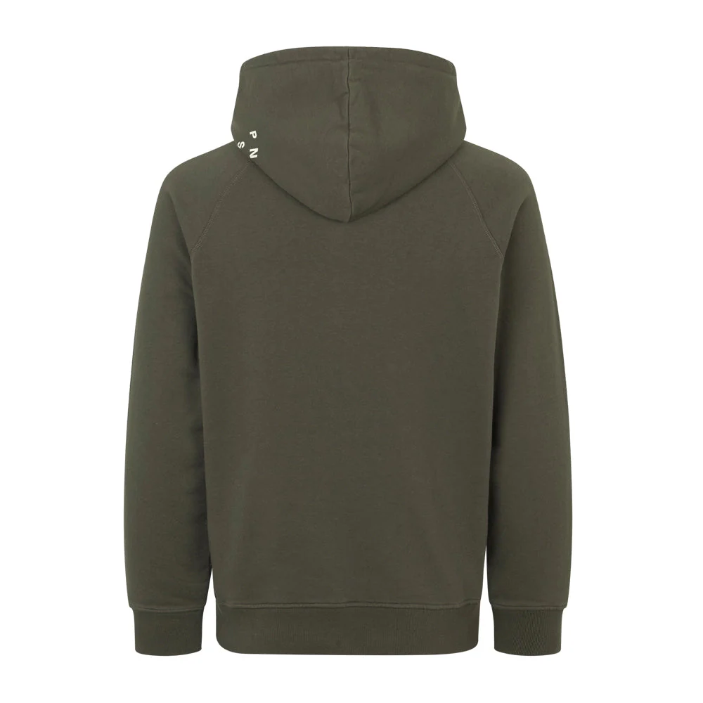 PAS NORMAL STUDIOS X OAKLEY Logo Hoodie - Black Olive - Image 2