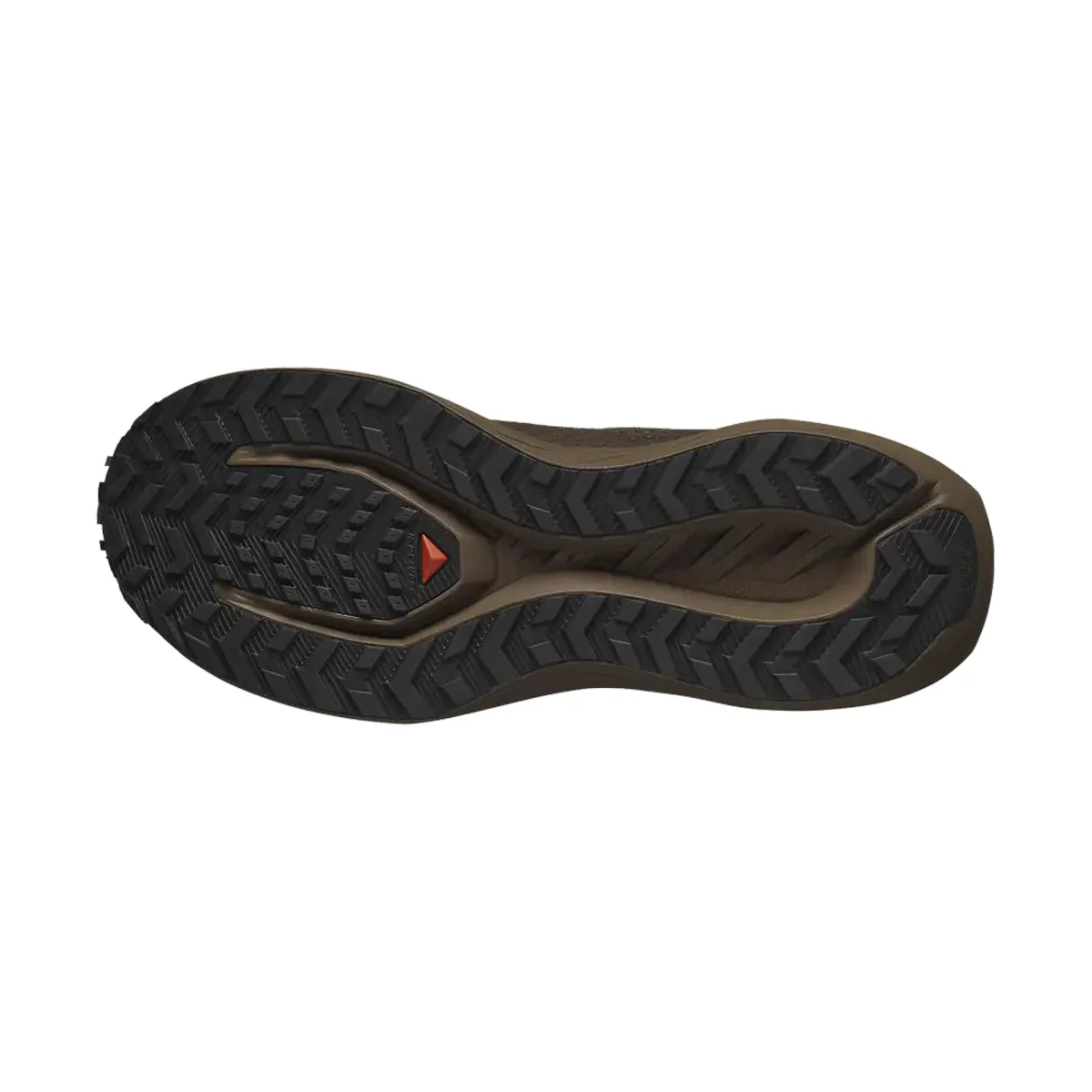 PAS NORMAL STUDIOS x SALOMON DRX DEFY Gravel Balance Trail Shoes - Earth Brown/Wren/Dark Navy - Image 4