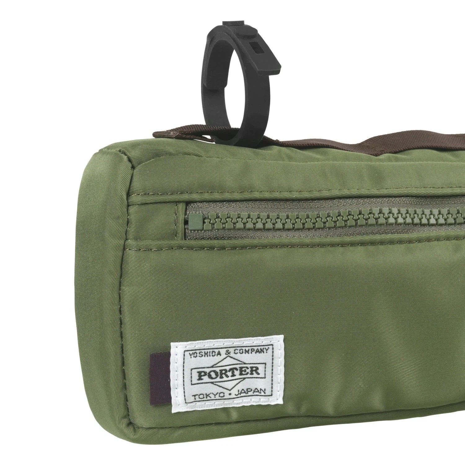 PAS NORMAL STUDIOS Yoshida Porter Frame Bag '23 - Light Olive - Image 4