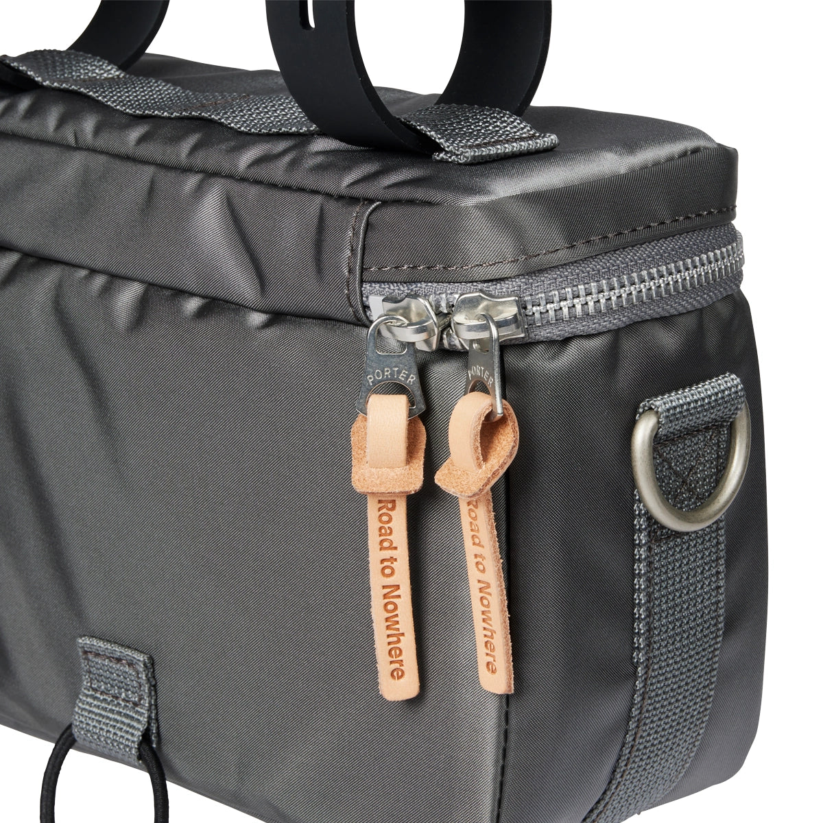 PAS NORMAL STUDIOS Yoshida Porter Handlebar Bag '24 - Grey - Image 4