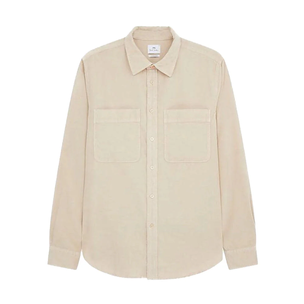 PAUL SMITH Casual Fit LS Shirt - Light Beige