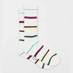 PAUL SMITH Cillian Stripe Socks - White