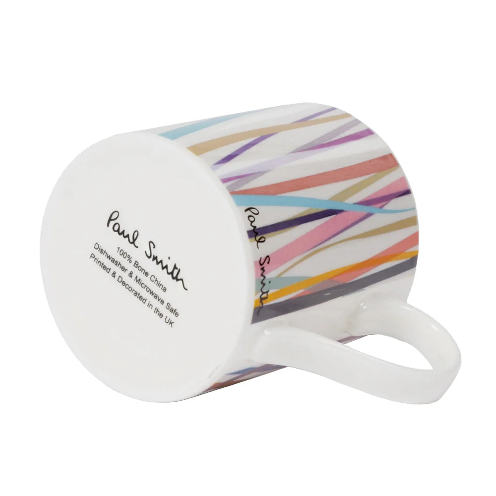 PAUL SMITH Cross Stripe Mug - Cyclist Stripe - Image 2