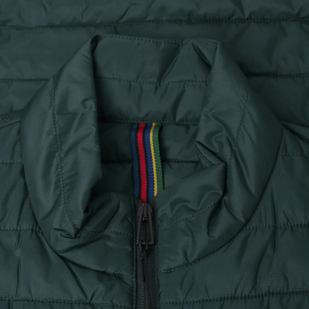 PAUL SMITH Fibre Down Padded Gilet - Bottle Green - Image 2