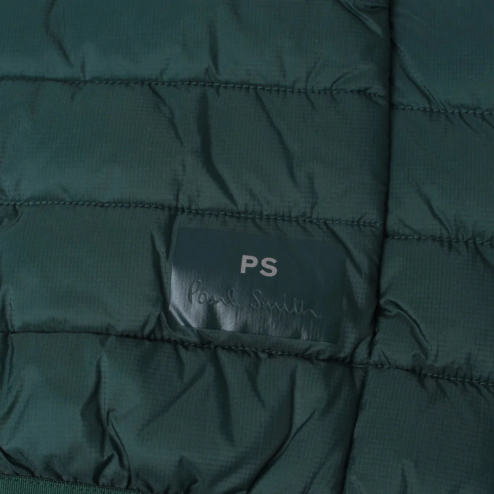 PAUL SMITH Fibre Down Padded Gilet - Bottle Green - Image 3