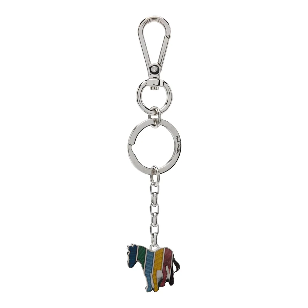 PAUL SMITH Key Ring Broad Zebra - Cyclist Stripe