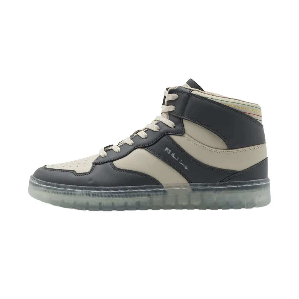 PAUL SMITH Liston High Shoes - Off White/Grey - Image 2