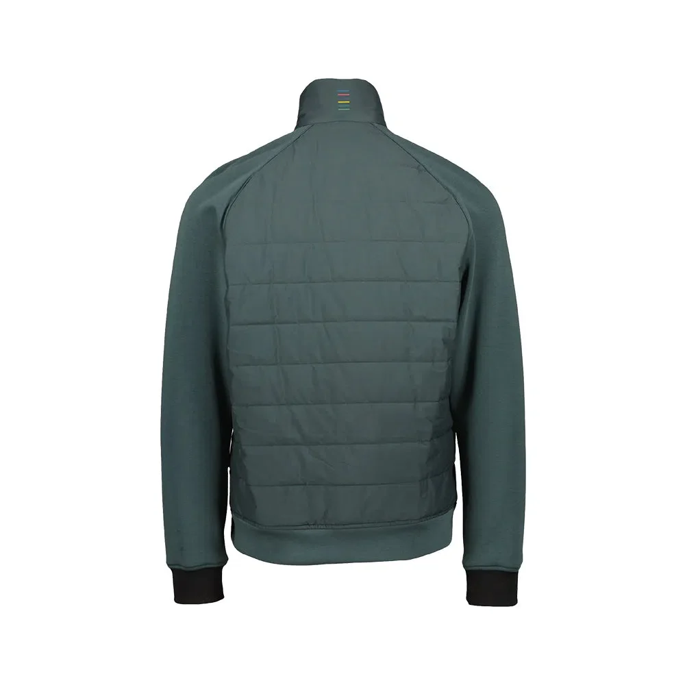 PAUL SMITH Mixed Media Jacket - Bottle Green - Image 2