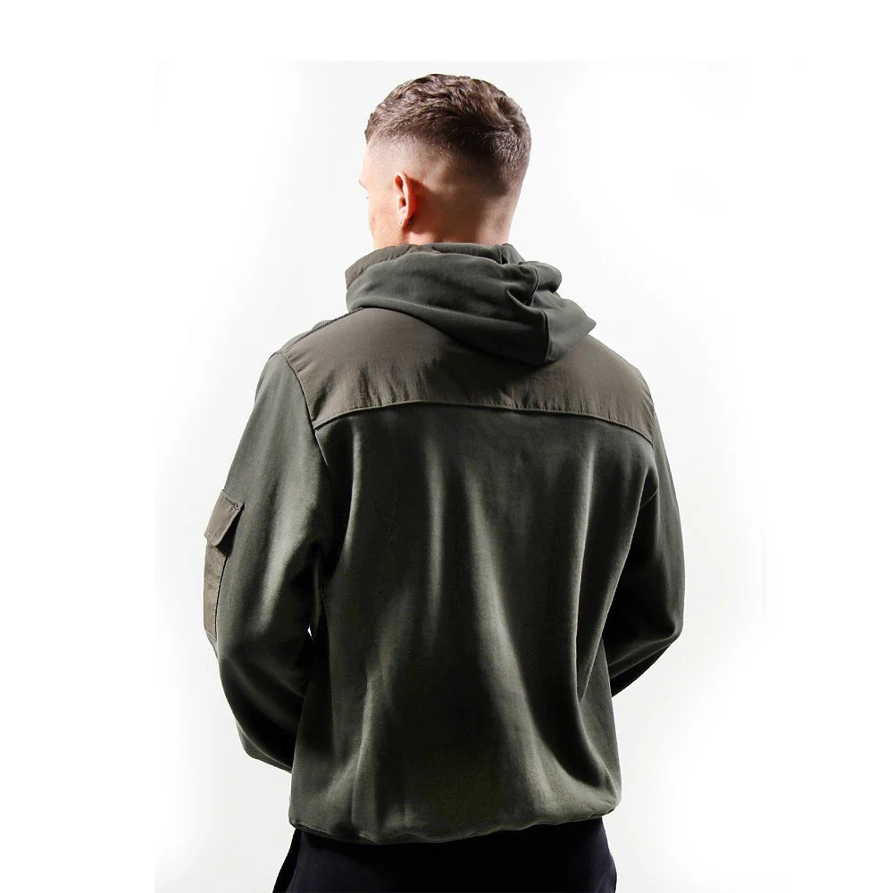 PAUL SMITH Multiple Pocket Hoodie - Very Dark Green - Image 2