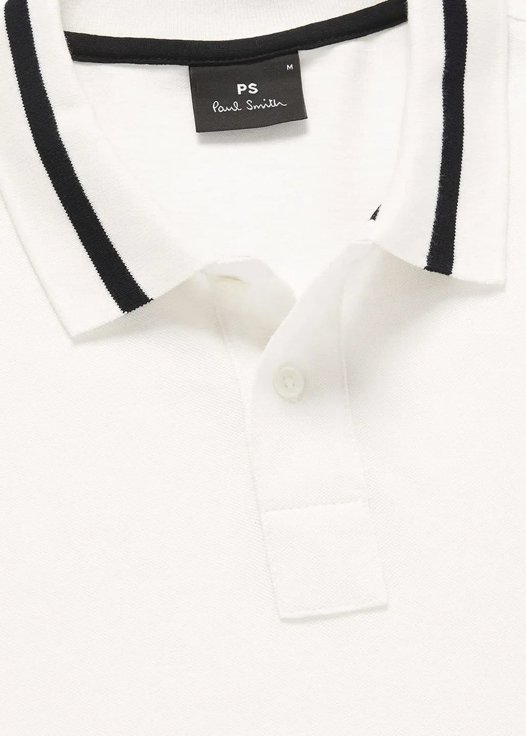 PAUL SMITH Polo Shirt SS Happy - Off-White - Image 2