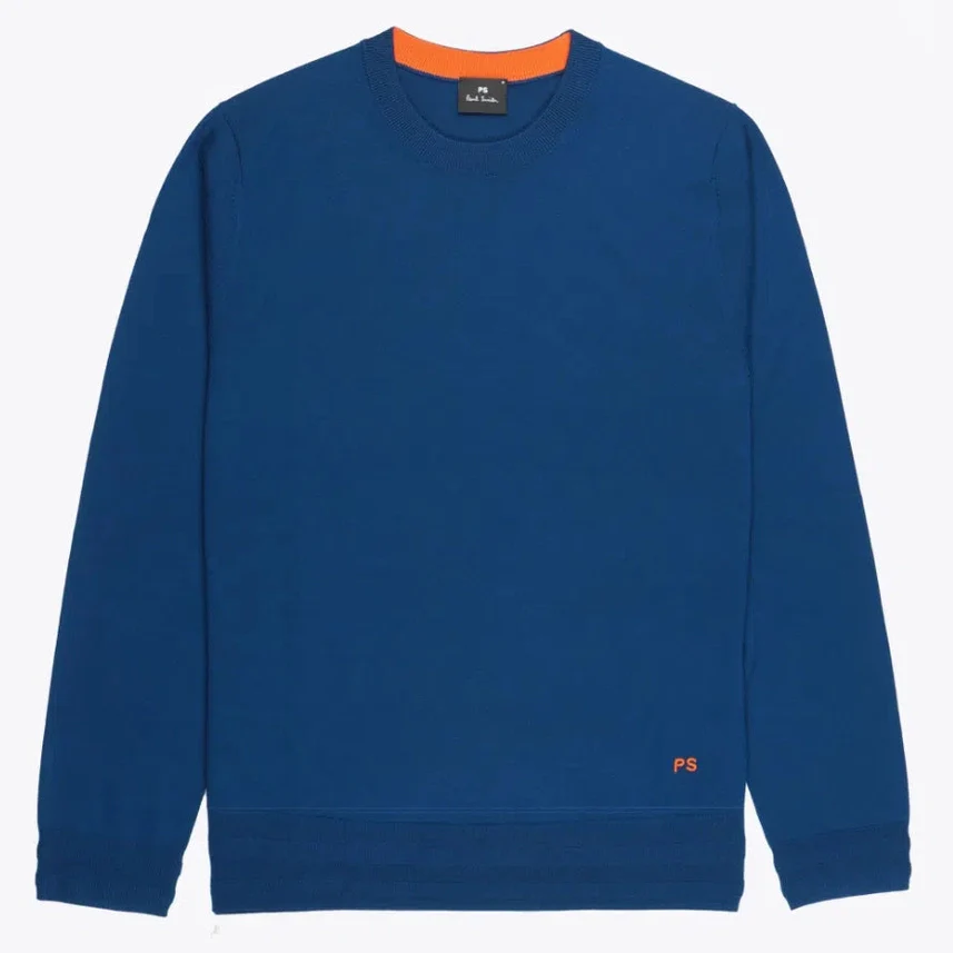PAUL SMITH Pullover Crew Neck - Indigo