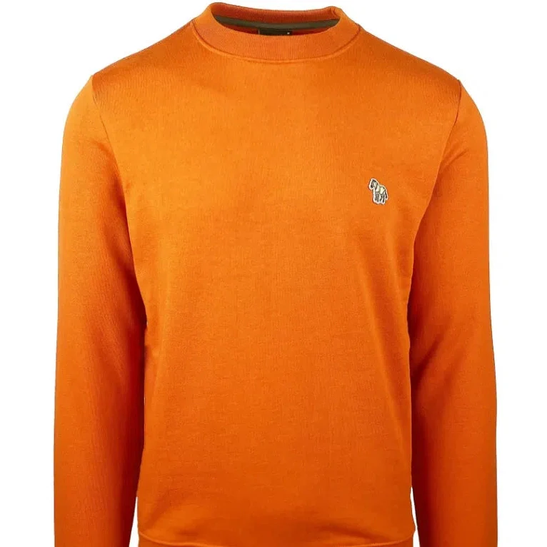 PAUL SMITH Pullover Crew Neck - Orange