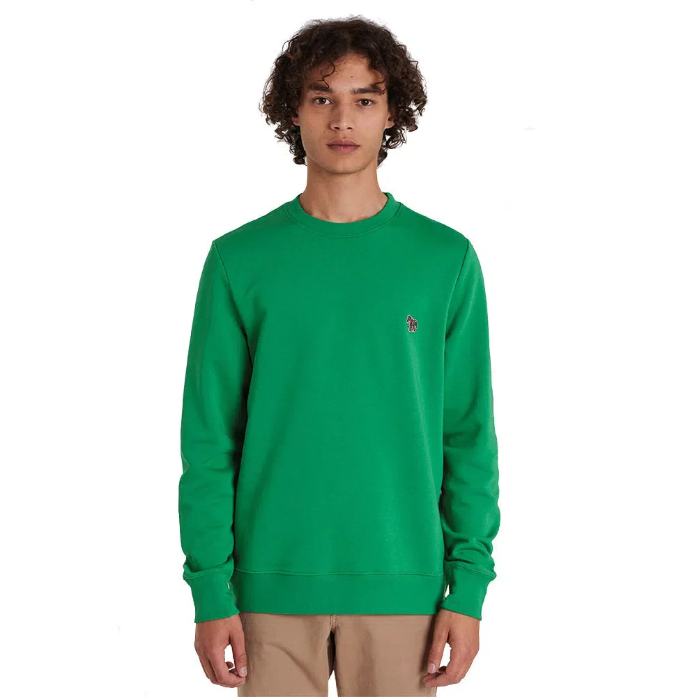 PAUL SMITH Zebra Logo Sweatshirt - Bright Green - Image 3