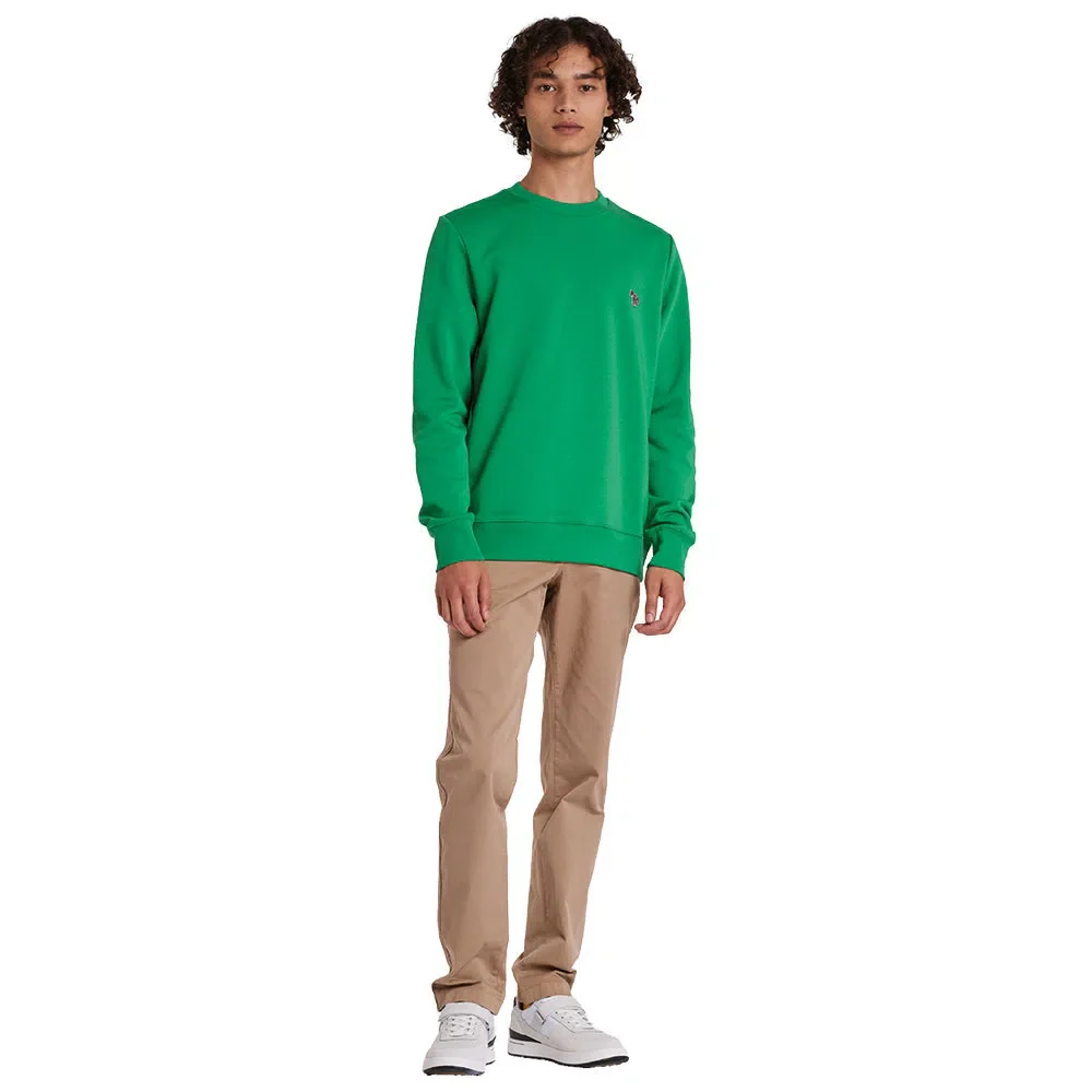 PAUL SMITH Zebra Logo Sweatshirt - Bright Green - Image 5