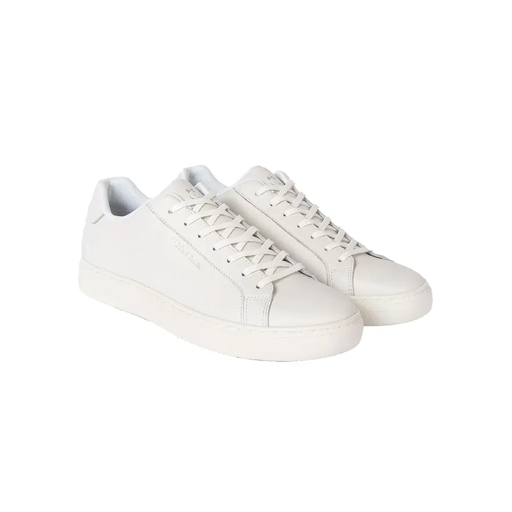 PAUL SMITH Rex Leather Trainers - White - Image 3