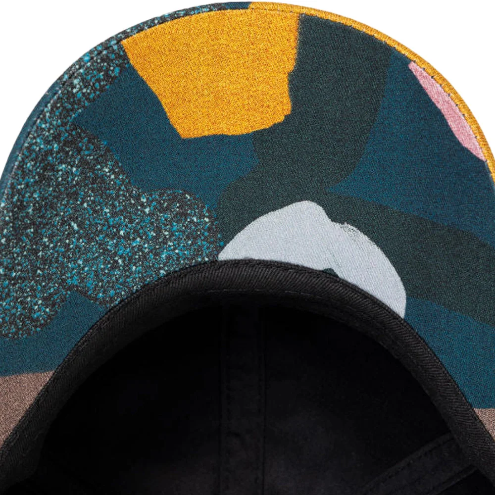 PAUL SMITH Rug Print Cotton Cap - Blue - Image 3