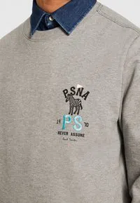 PAUL SMITH Sweatshirt PSNA Zebra - Grey - Image 3